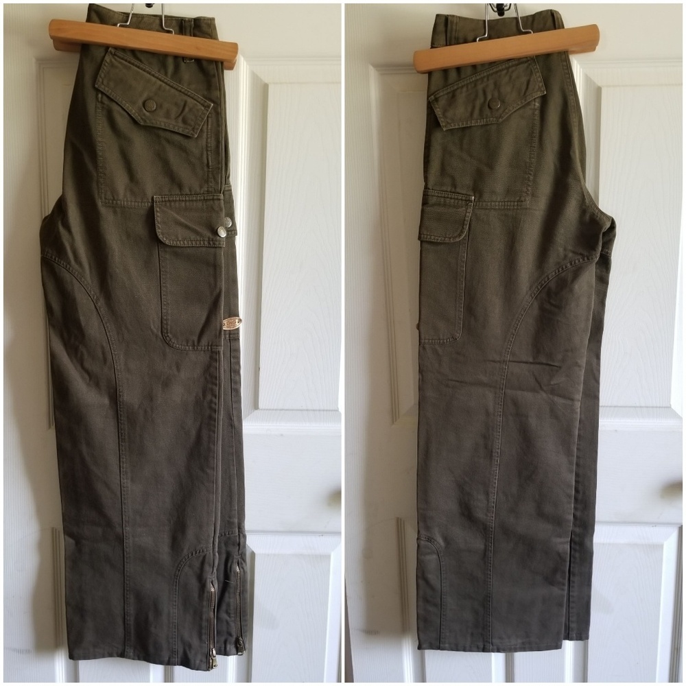 Dolce & Gabbana Wide Leg Cargo Pants